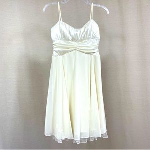 Ruby Rox Off White Dress